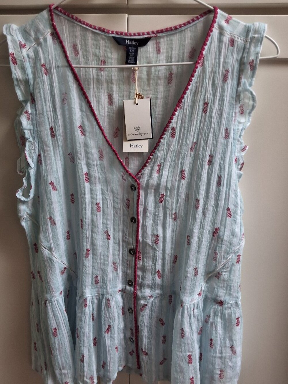 Hatley Angie Blouse w/Mini Pineapples